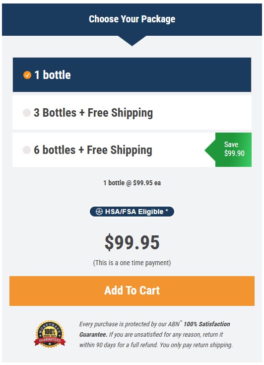 GLP-1 Plus - 1 Bottle Price